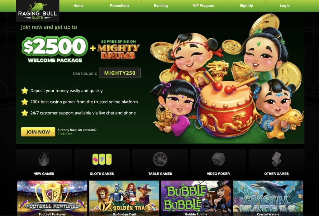 Raging Bull Slots Casino App